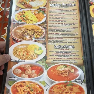 Updated menu august 2023