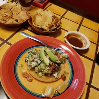 Shrimp Tostada