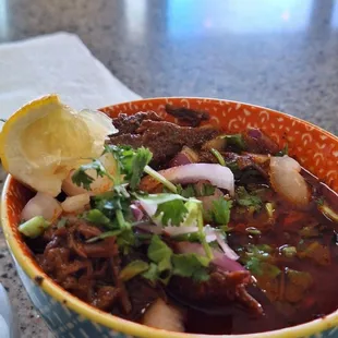 Birria de chivo y res
