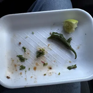 Could not eat the entire jalapeño on account that I am a white person