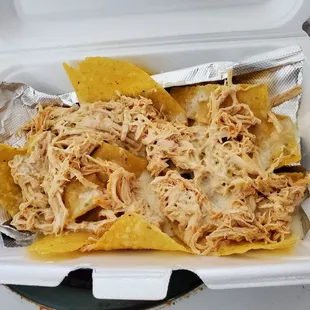 Chicken nachos