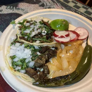 Carne Asada tacos