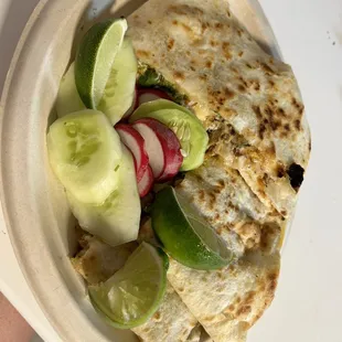 Quesadilla super (Al pastor)