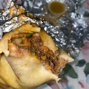 Birria burrito