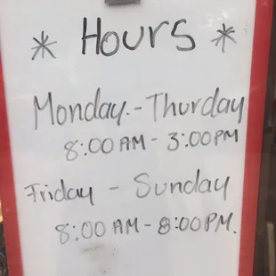 They&apos;re open weekends!