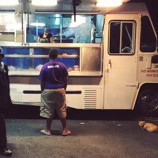 A Cat, a Mathlete, and a Veterano walk up to a taco truck...