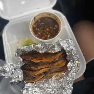 Quesabirria w/ consome