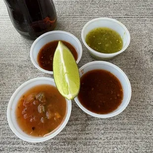 2 of the 4 had a wonderful kick - believe there are about 8 to choose from.