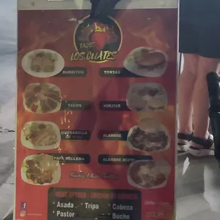 ramen and noodles, menu