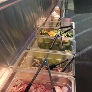 Look at all the fresh trimmings!