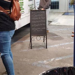 The specials for the weekends. Yum!