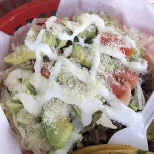 Barbacoa sopes