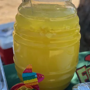 Agua fresca de pina
