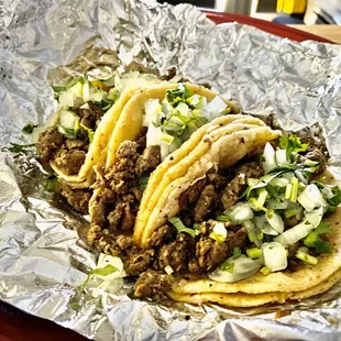 Carne asada tacos