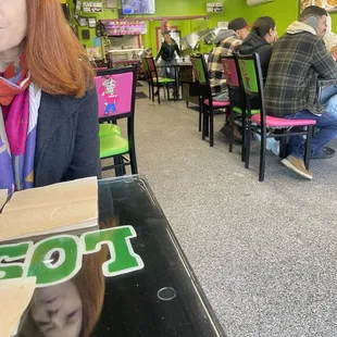 Picture of the inside / it was packed.