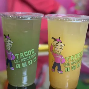 Cucumber and pineapple Aqua Fresca @dangit.all