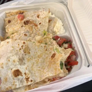 Veggie quesadilla