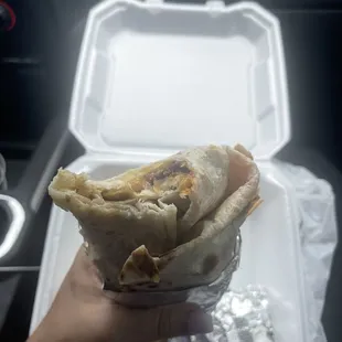 BEST CHORIZO BREAKFAST BURRITO!!