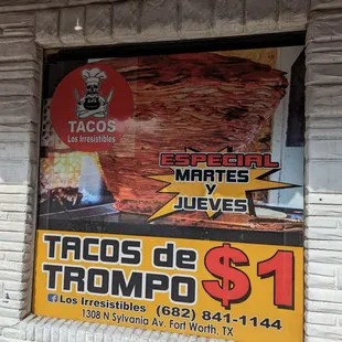 So rare to find dollar tacos
