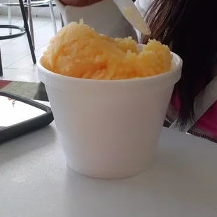 Mango ice cream