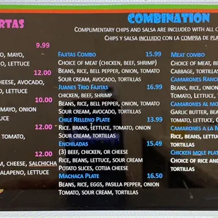 Tortas &amp; Combination's