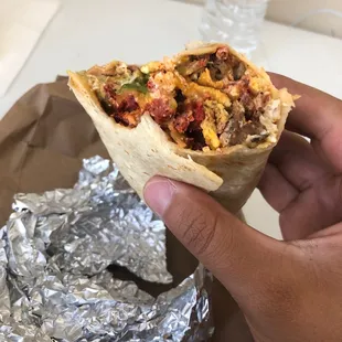 Carne Asada Burrito