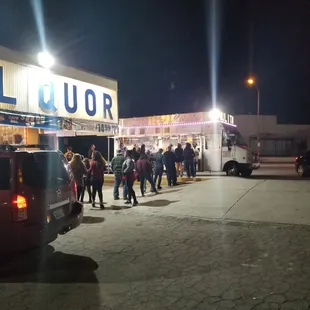 The photo says it all. Best tacos in the area coming from a truck.