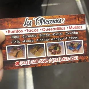 Our meats/ nuestras carnes