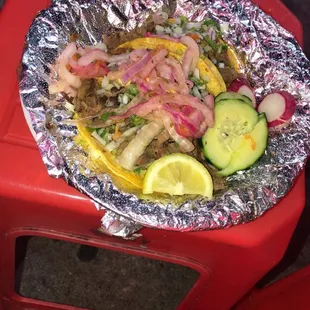 Tacos de lengua