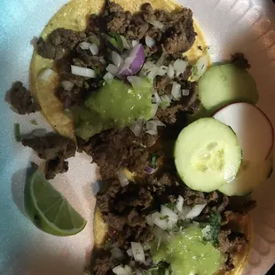 Asada tacos