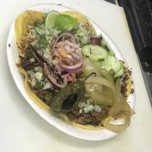 Tacos con todo