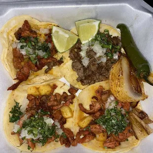 Tacos al pastor y asada!