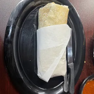 Carne asada burrito