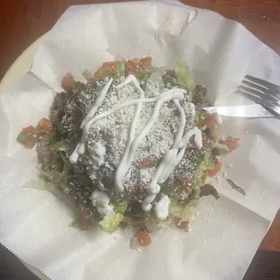 Sopes .... Huge Sopes