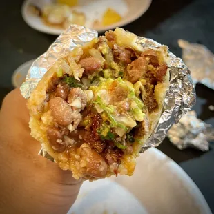 Carne asada burrito