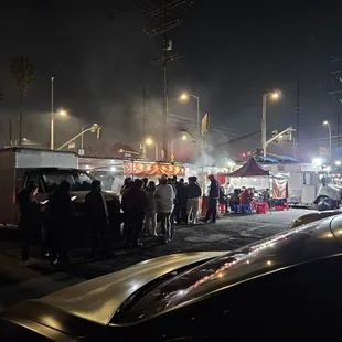 Always a line  Located on the corner of S. Avalon Blvd and E. Slauson Ave
