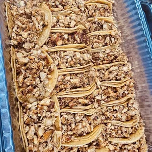 Tacos de pollo asado