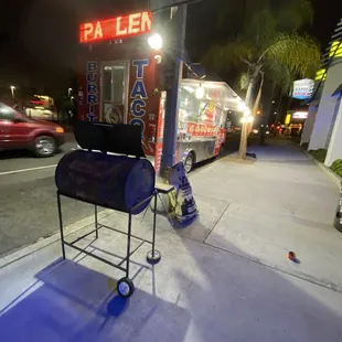 You can smell the meat from miles away!