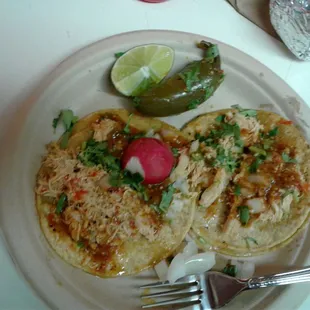 Shredded Chicken Tacos