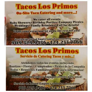 Tacos Los Primo's