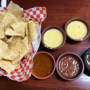 Great Salsa and Queso