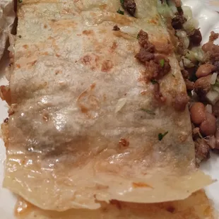 a plate of food