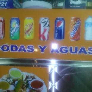 sodas and sodas