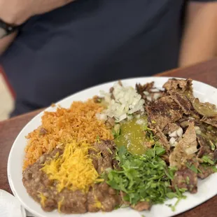 Carne Asada Plate