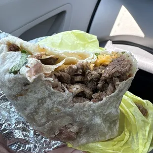Carne Asada Burrito