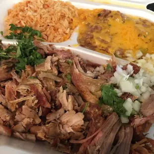 Carnitas Plate