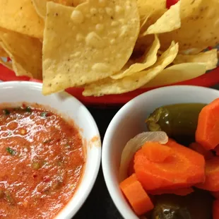 Salsa and Chips