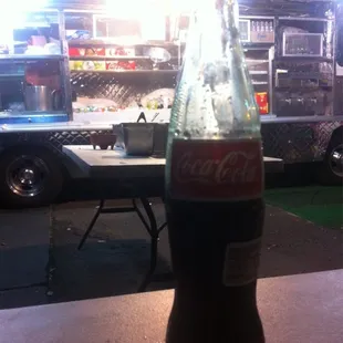 Mexican coke from the best taco truck!