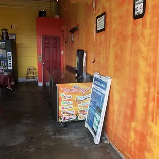 the inside of a restaurant
