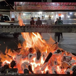 This fire is probably why the tacos taste soooo good!